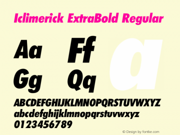 Iclimerick ExtraBold