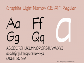 Graphite Light Narrow CE ATT