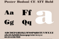 Poster Bodoni CE ATT