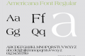 Americana Font