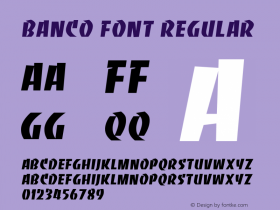 Banco Font