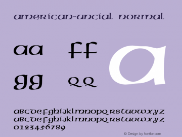 American-Uncial