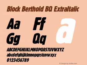 Block Berthold BQ