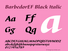 BarbedorEF Black