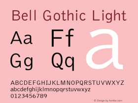 Bell Gothic