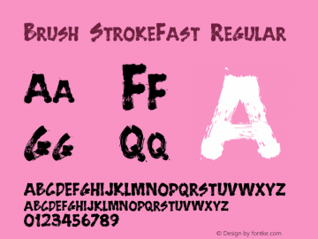 Brush StrokeFast