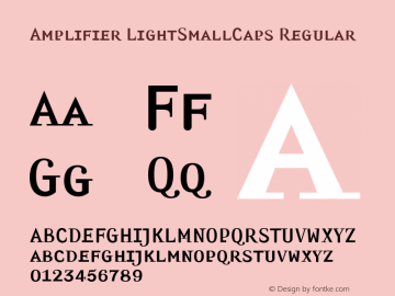 Amplifier LightSmallCaps