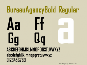 BureauAgencyBold