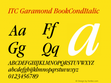 ITC Garamond