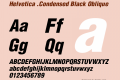 Helvetica .Condensed Black