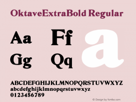 OktaveExtraBold