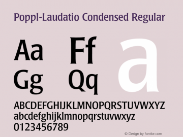 Poppl-Laudatio Condensed