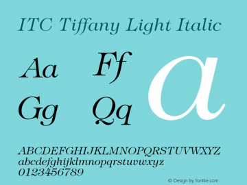 ITC Tiffany Light