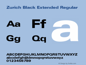 Zurich Black Extended