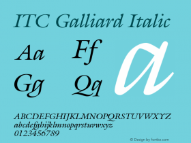 ITC Galliard