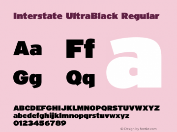 Interstate UltraBlack