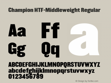 Champion HTF-Middleweight