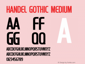 Handel Gothic