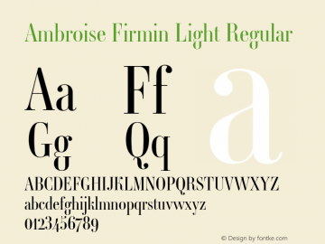 Ambroise Firmin Light