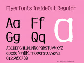 Flyerfonts InsideOut