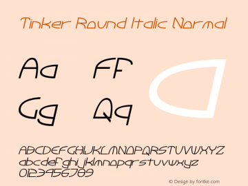 Tinker Round Italic