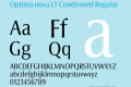 Optima nova LT Condensed