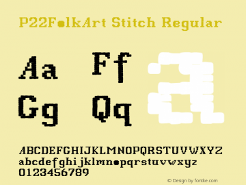 P22FolkArt Stitch