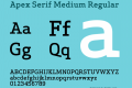 Apex Serif Medium