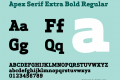 Apex Serif Extra Bold