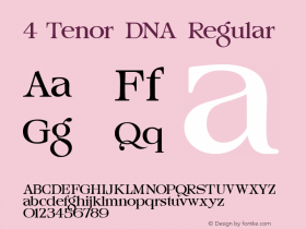 4 Tenor DNA