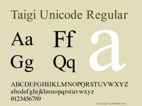 Taigi Unicode