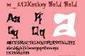 m_612Koshey Bold