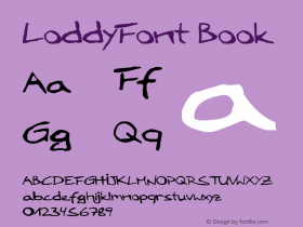 LoddyFont