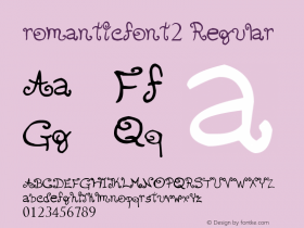 romanticfont2