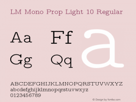 LM Mono Prop Light 10