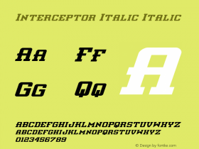 Interceptor Italic