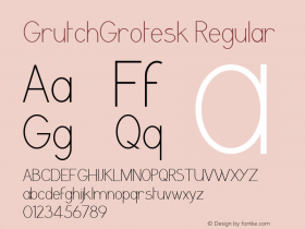 GrutchGrotesk