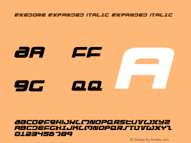 Exedore Expanded Italic