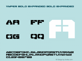 Vyper Bold Expanded