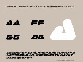 Zealot Expanded Italic