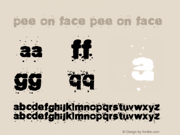 Pee_on_face