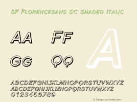 SF Florencesans SC Shaded