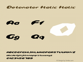 Detonator Italic