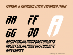 Fedyral II Expanded Italic