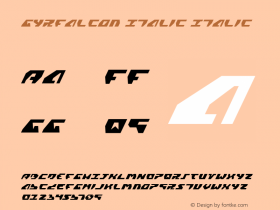 Gyrfalcon Italic