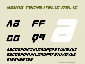 Young Techs Italic