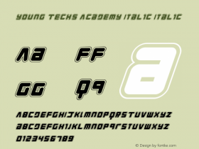 Young Techs Academy Italic