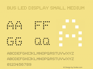 Bus Led Display Small