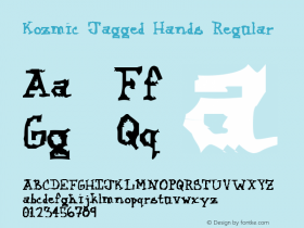 Kozmic Jagged Hands