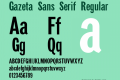 Gazeta Sans Serif